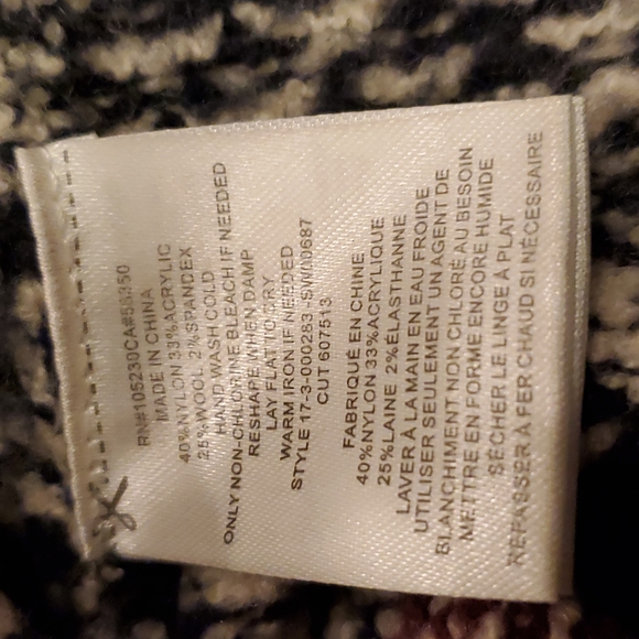 Women's Soft Joie Murette Fair Isle Diamond-pattern Sweater - size S - Picture 3 of 5